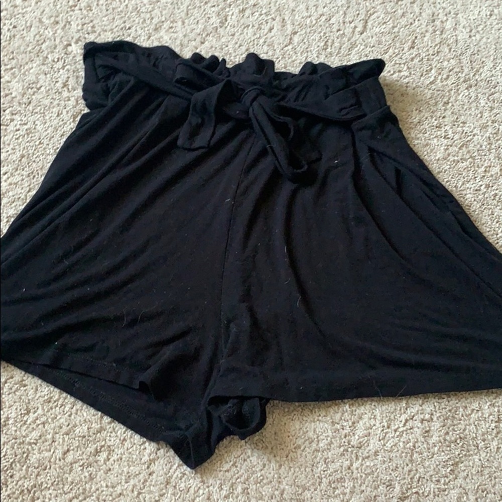 ASOS paperbag waist shorts